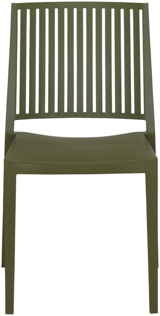Siena Garden Gartensessel Lane 2er Set Stapelstuhl olive (Set, 2-St), Gestell, Polypropylen/Glasfaser