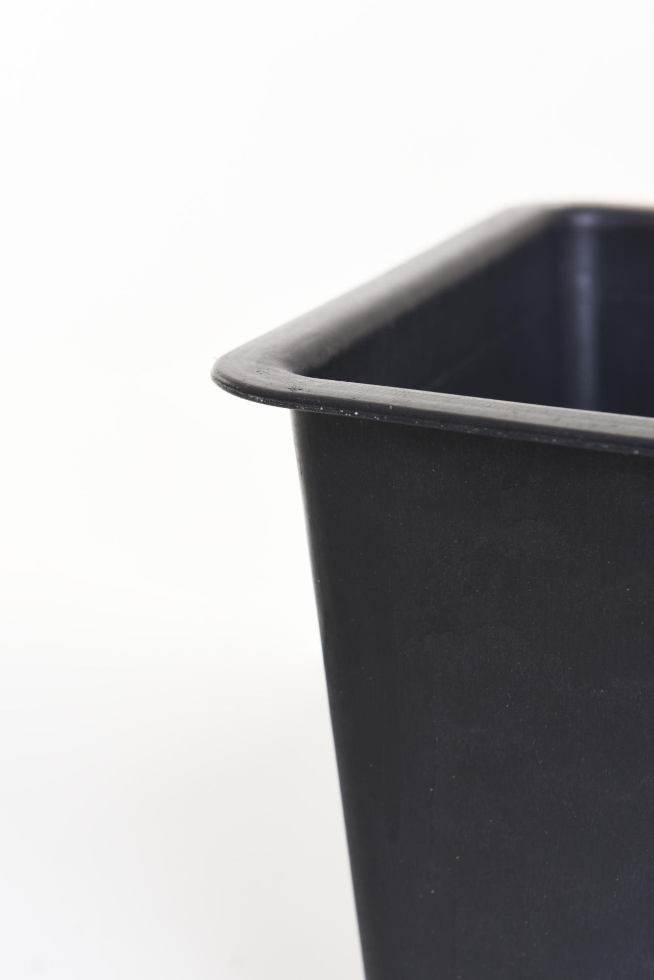 VIVANNO Pflanzeinsatz Kunststoff EINSATZ 21 Konisch - Schwarz Matt (1 St), 20,80x20,80x19 cm