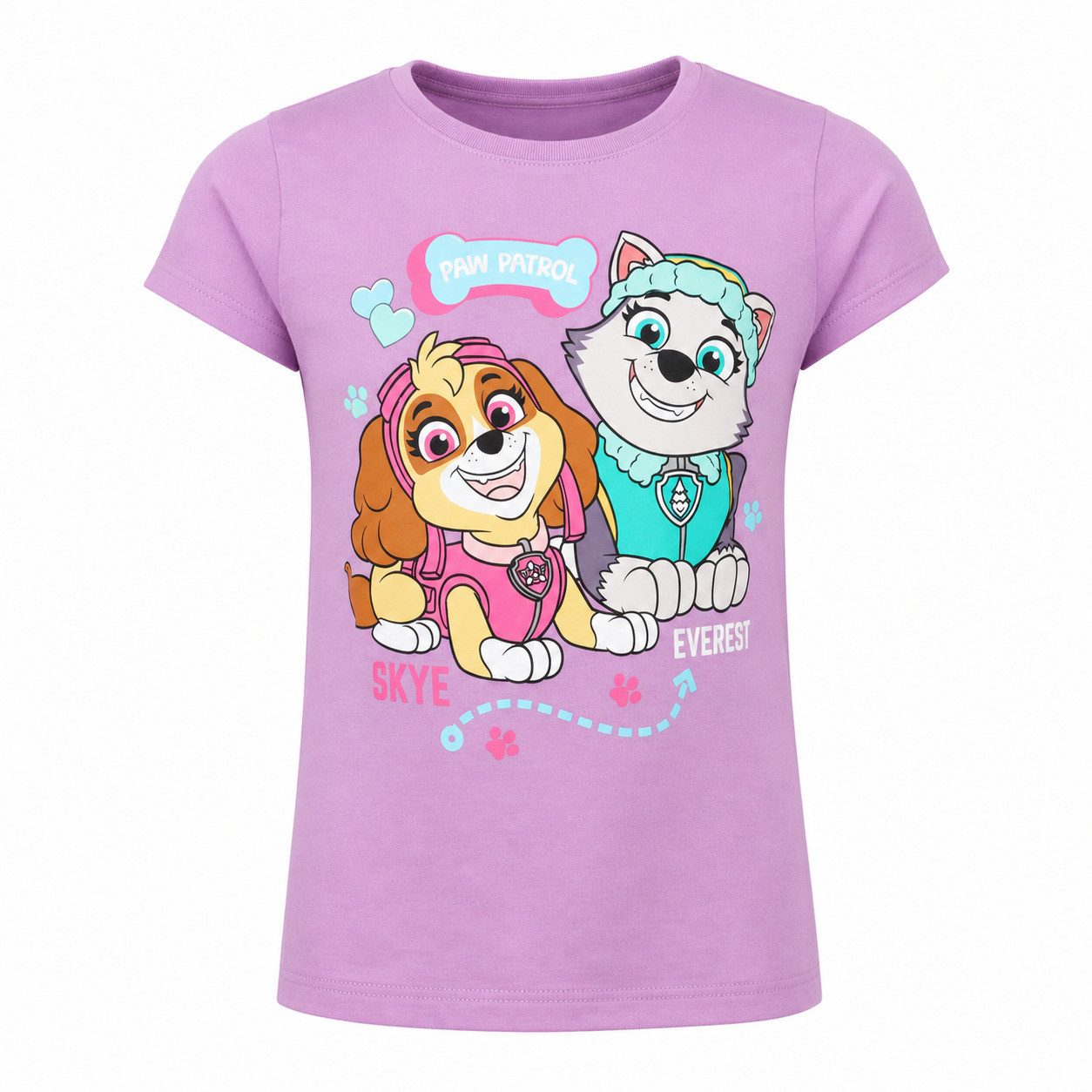 PAW PATROL Print-Shirt Paw Patrol Skye Everest Kinder Mädchen T-Shirt Shirt Gr. 98