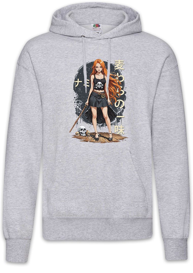 Hoodie Anime Nami Herren Hoodie One Pirate Adventure Anime Piece D Luffy