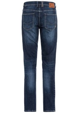 camel active Slim-fit-Jeans Relaxed Fit Jeans aus Baumwolle