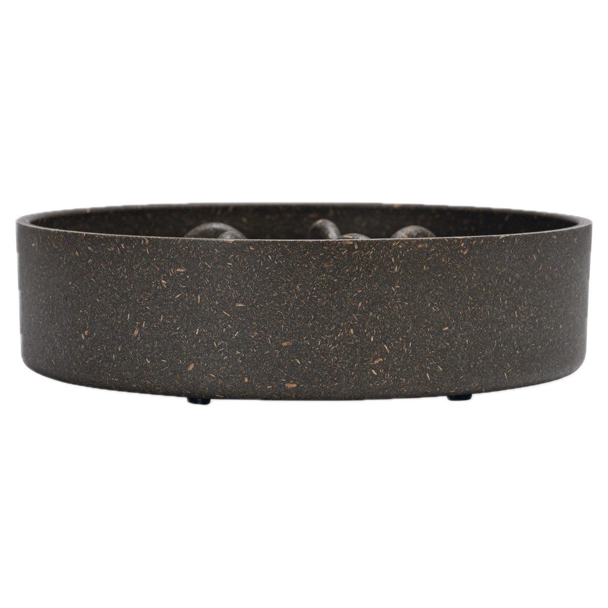 Designed By Lotte Antischlingnapf Antischling-Napf Pom grau aus Bambus für Hunde