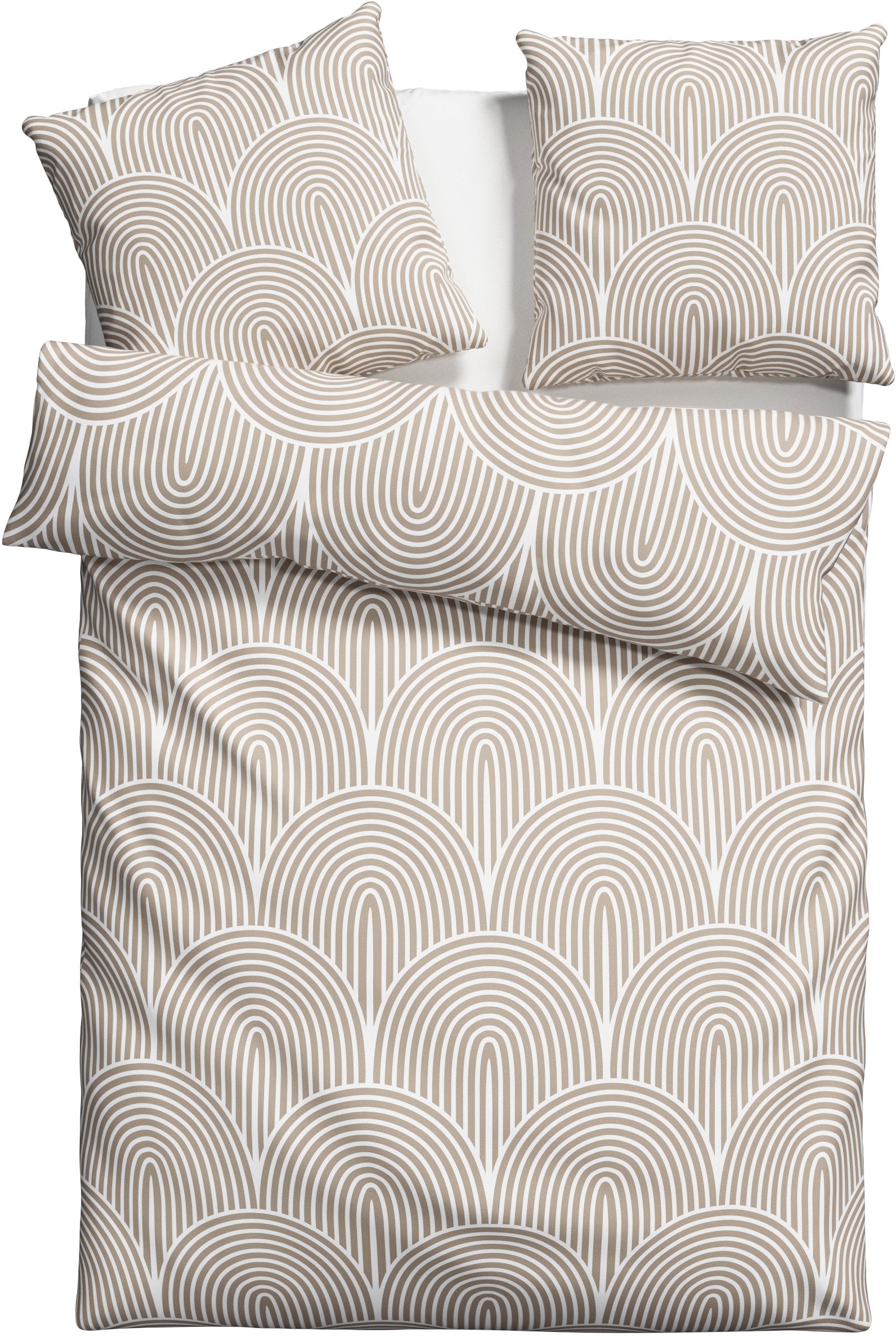 OTTO home Bettwäsche Matilda in Gr. 135x200 oder 155x220 cm, Flanell, 2 teilig, Bettwäsche aus Baumwolle, Bettwäsche mit skandinavischem Design