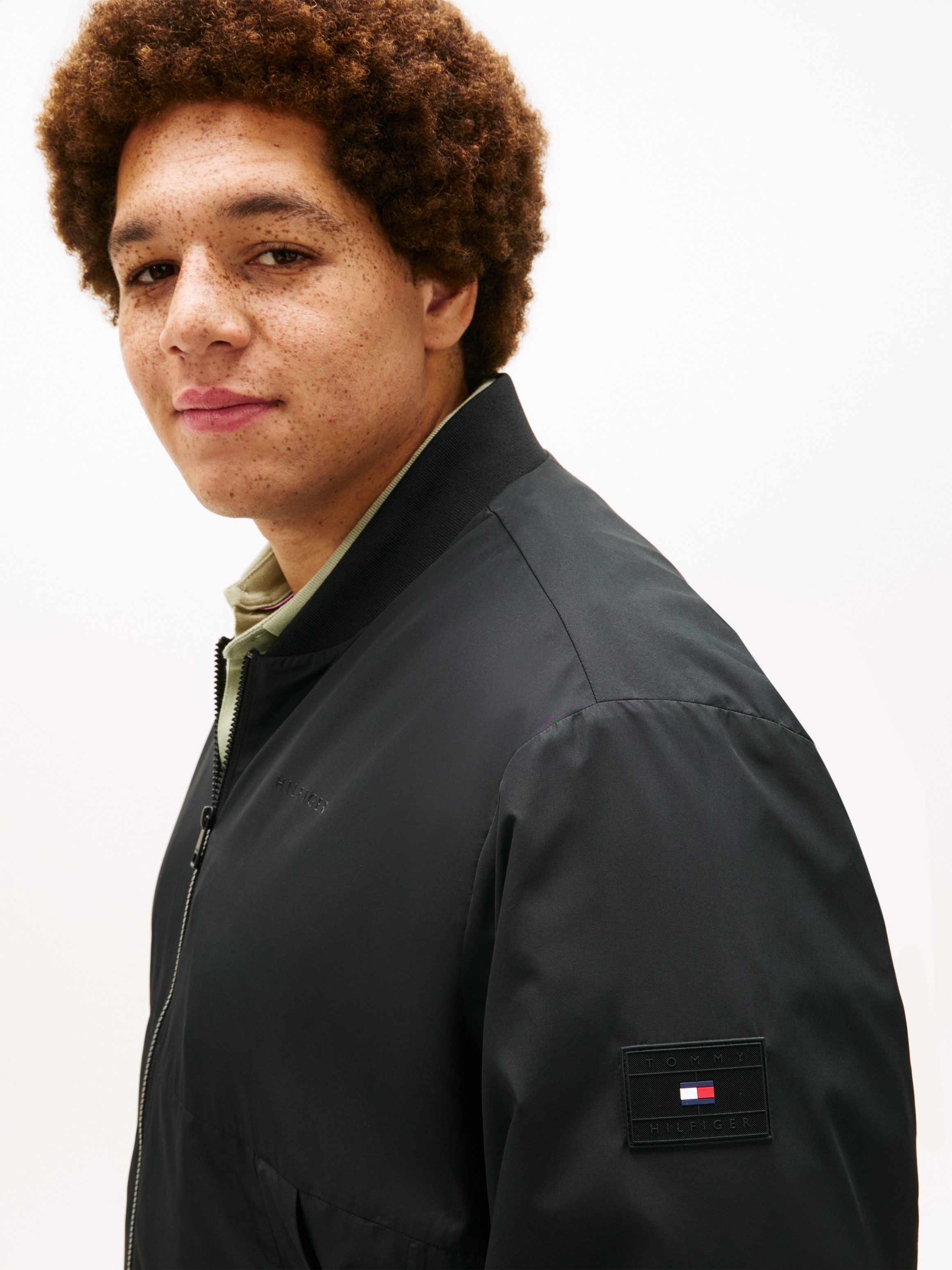 Tommy Hilfiger Big & Tall Bomberjacke BRANDED BOMBER Regular fit für große günstig online kaufen