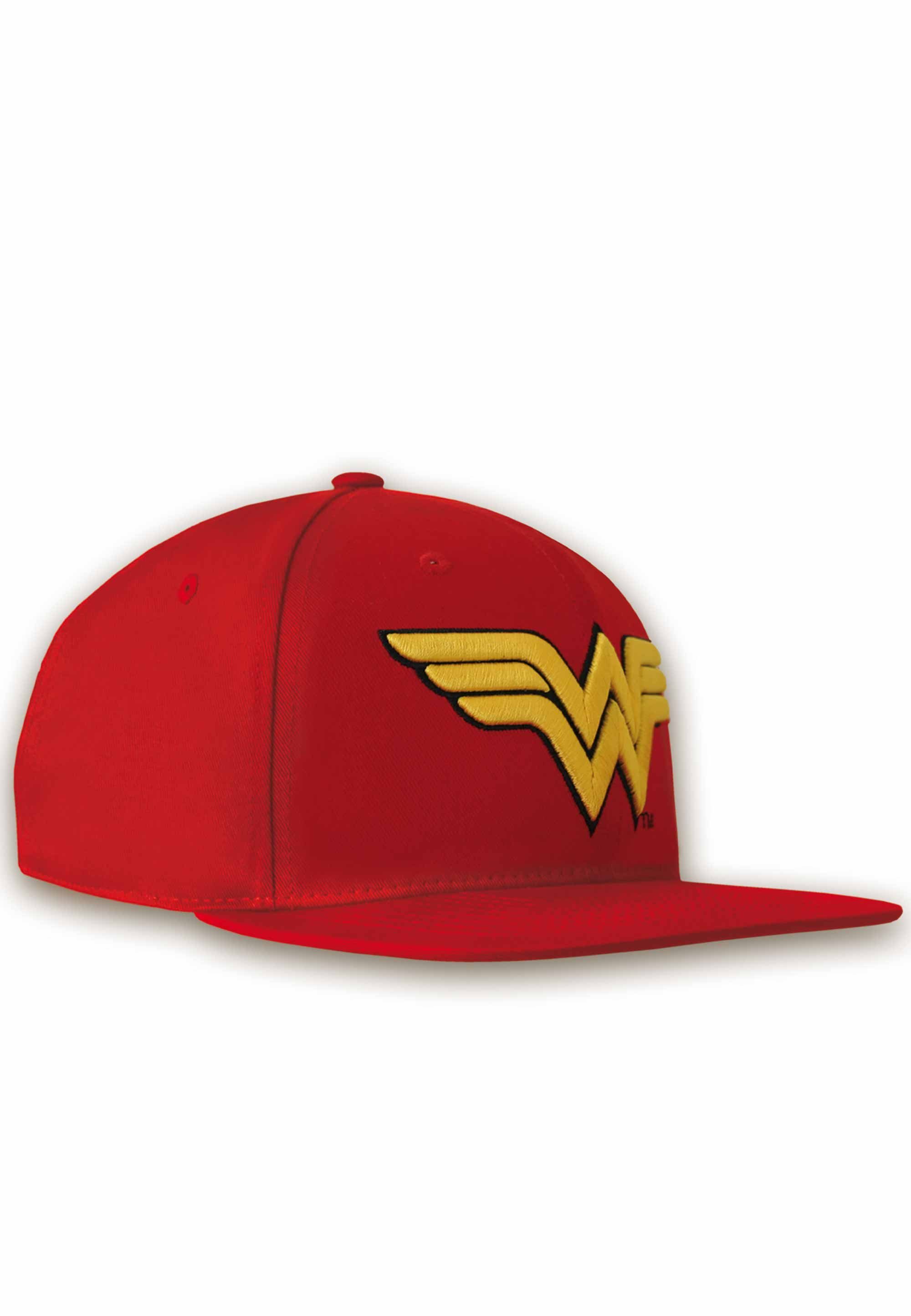 Stickerei DC Wonder - Cap Woman mit Baseball LOGOSHIRT lizenzierter