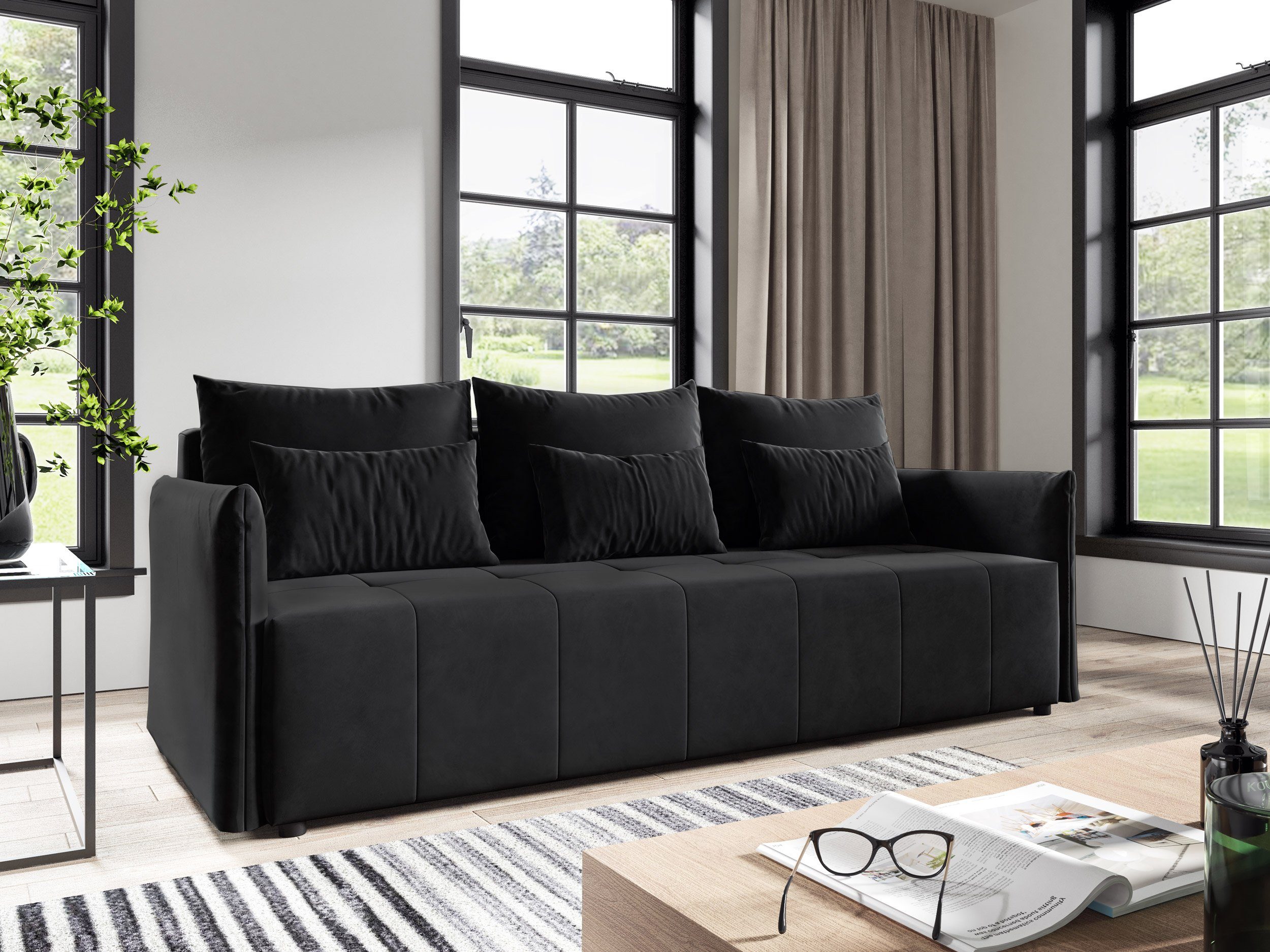 Sofnet Schlafsofa Leno K, mit Schlaffunktion günstig online kaufen