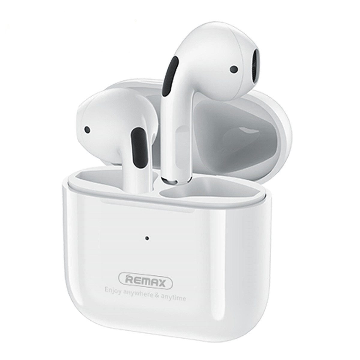 Remax TWS-10i 5.0 Kopfhörer True Wireless mit Ladecase für Smartphone Bluetooth-Kopfhörer (Wireless, True Wireless, TWS, bluetooth, wasserdicht)