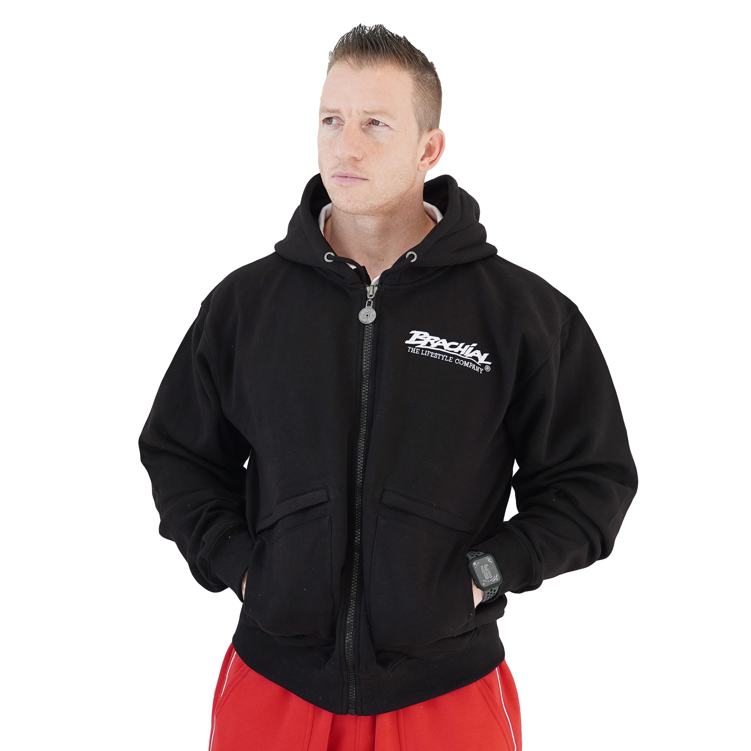 BRACHIAL THE LIFESTYLE COMPANY Kapuzensweatjacke Brachial Zip-Hoody "HDZC-r günstig online kaufen