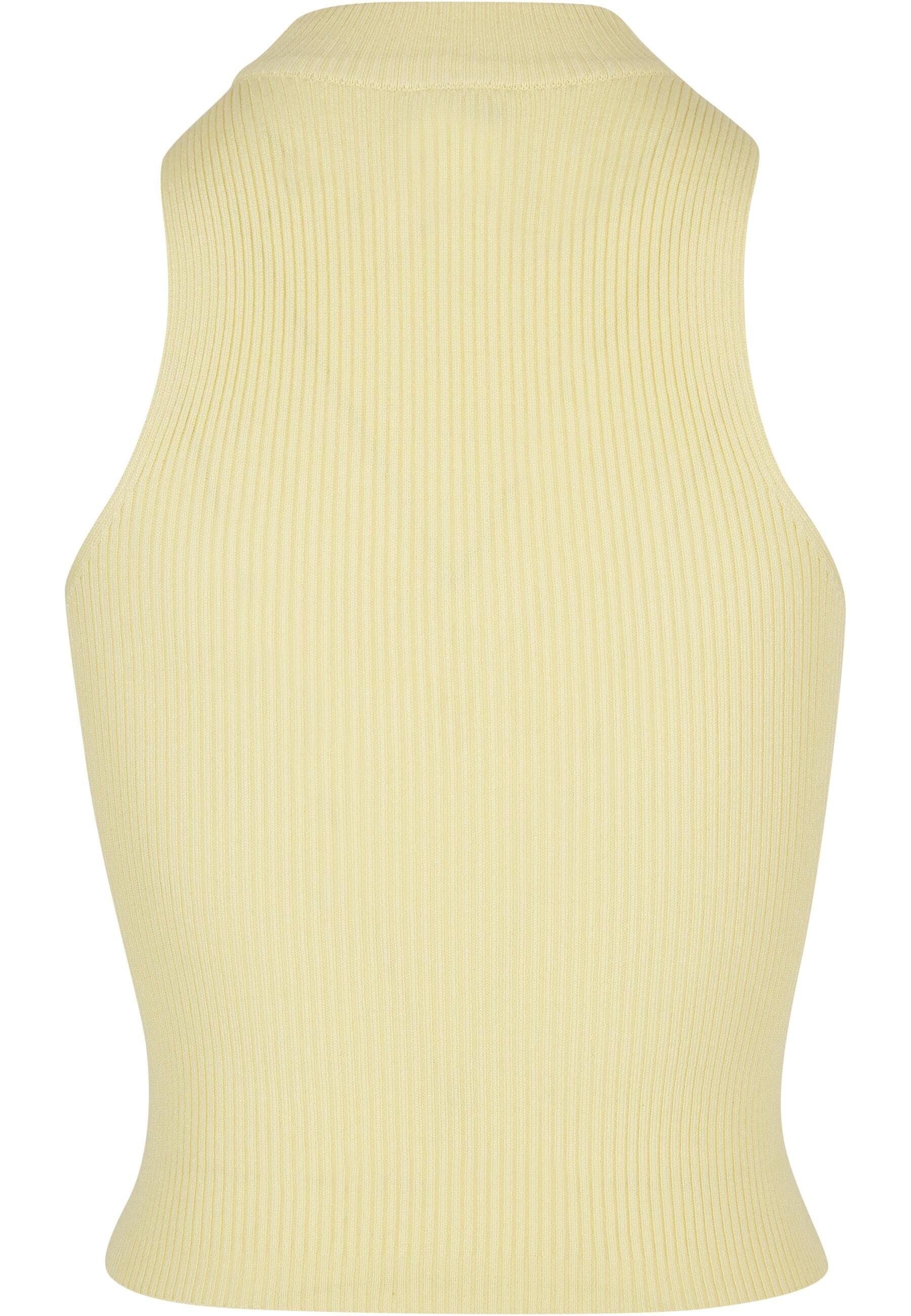 URBAN CLASSICS Muskelshirt Urban Classics Damen Ladies Short Rib Knit Turtl günstig online kaufen