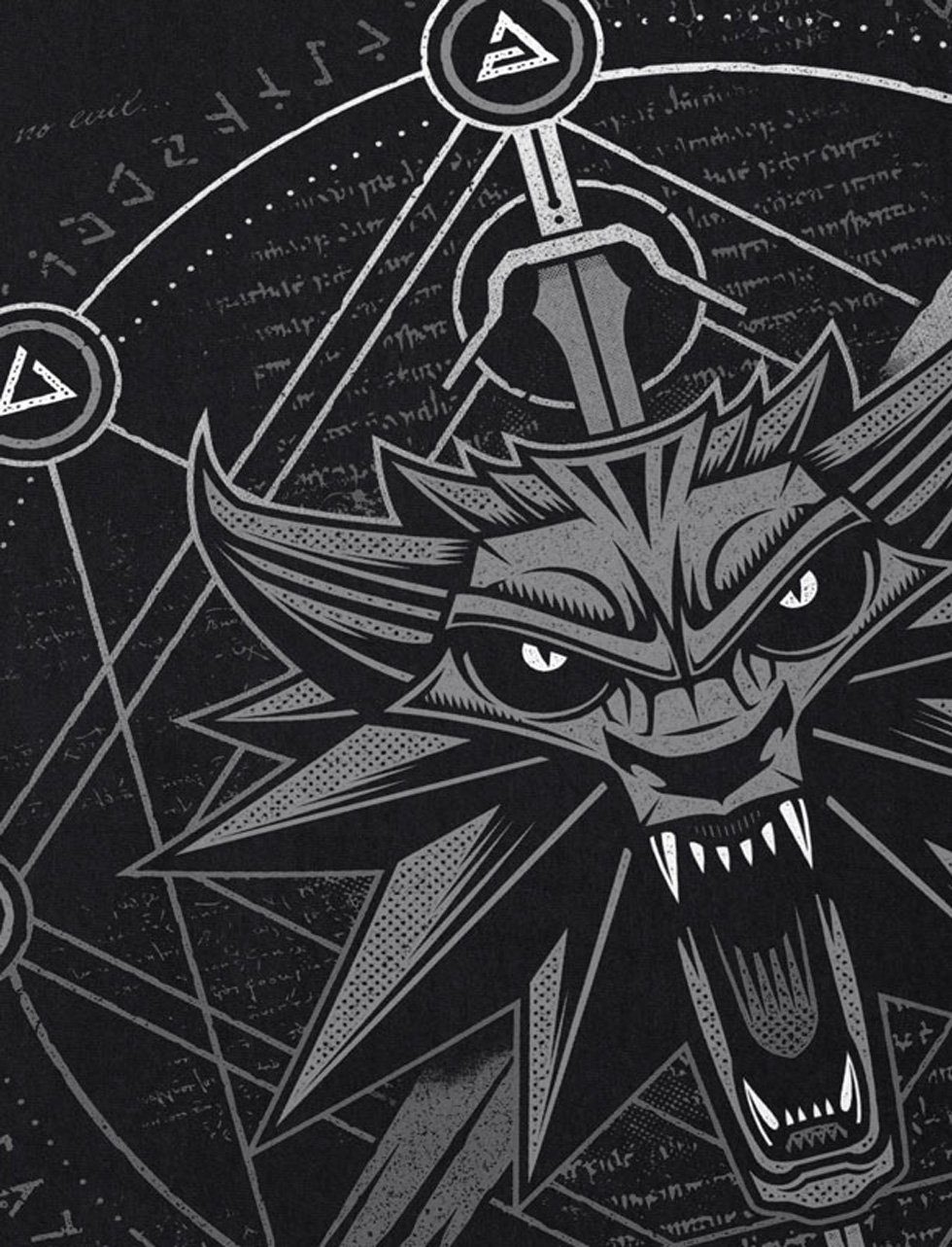 style3 T-Shirt Hexer Wappengeralt riva der hexer the witcher mittelalter günstig online kaufen
