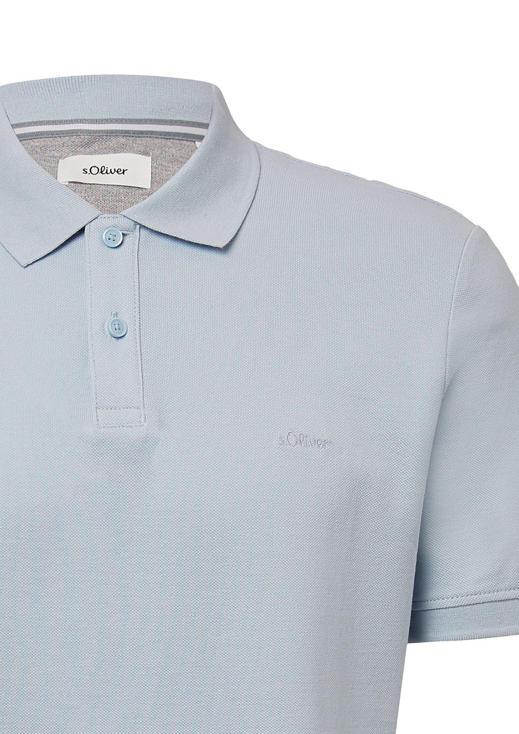 s.Oliver Poloshirt Poloshirt BIG SIZE kurzarm, Kragen, Knöpfe, Logo günstig online kaufen