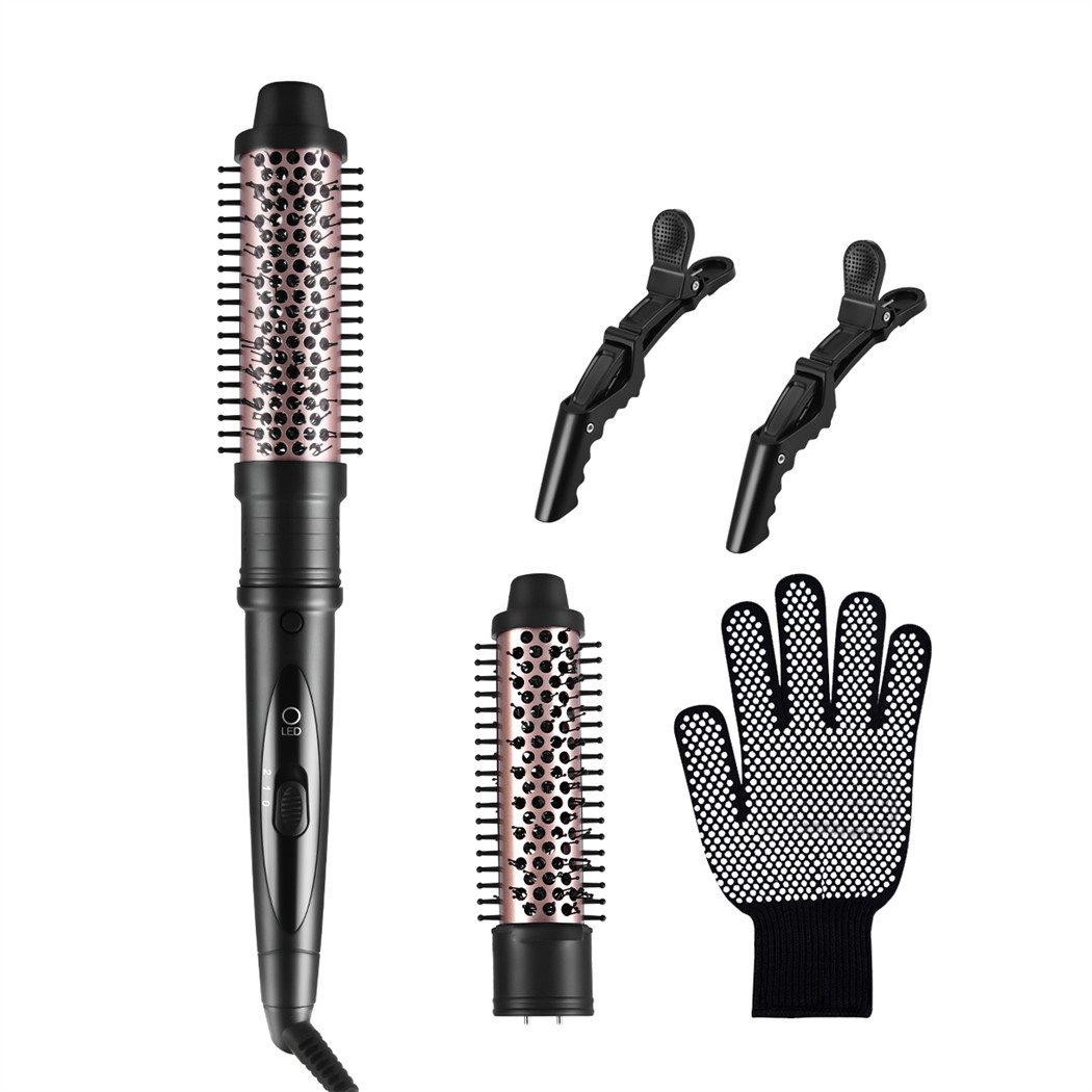 Lockenstab Große Locken Keramik Lockenstyler Austauschbar 32/38mm Lockenbürste