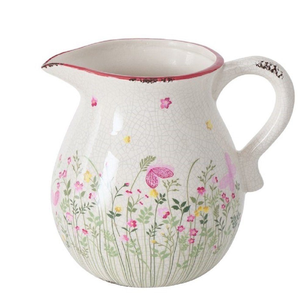 BOLTZE GRUPPE GmbH Dekovase Vase Rosalie Steingut, Crackle Höhe 19cm. € 29,80, (€ 29,80 pro 1 Stk).