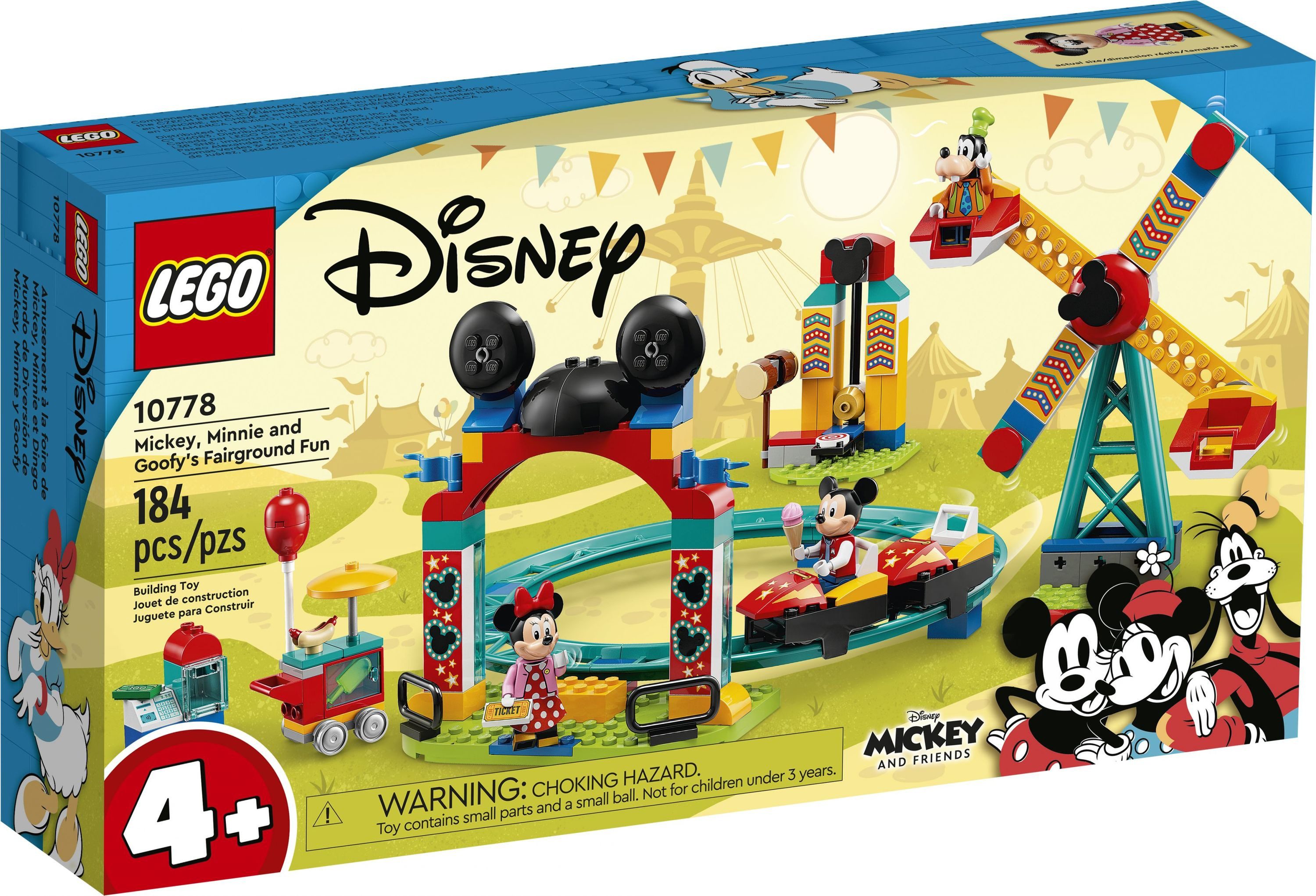 LEGO® Disney Micky, Minnie und Goofy - 10778 NEU! Teile 184x Spielbausteine