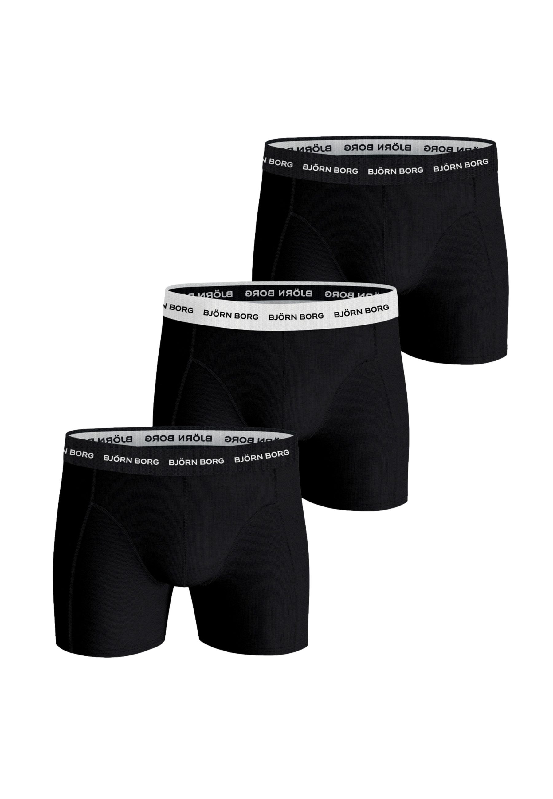 Björn Borg Boxershorts Boxershorts Unterhosen (3-St)