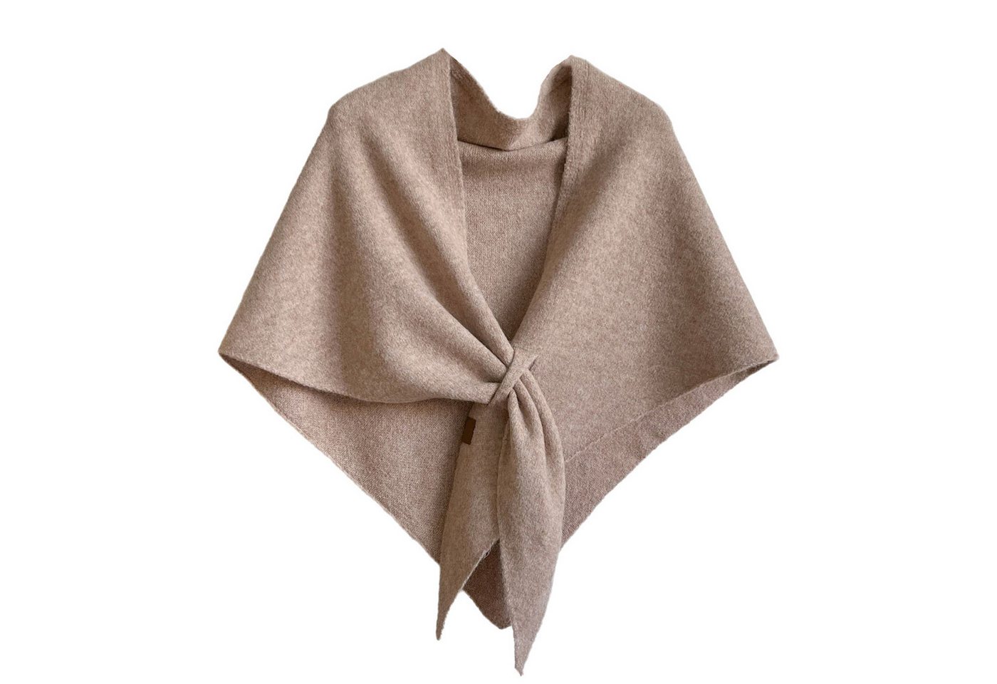 Autrucker Dreieckstuch Damen Dreiecksschal mit Kaschmir-Anteil, Weiches Strick Dreieckstuch, (1-St), im Koreanischen Stil, Leicht und Warm