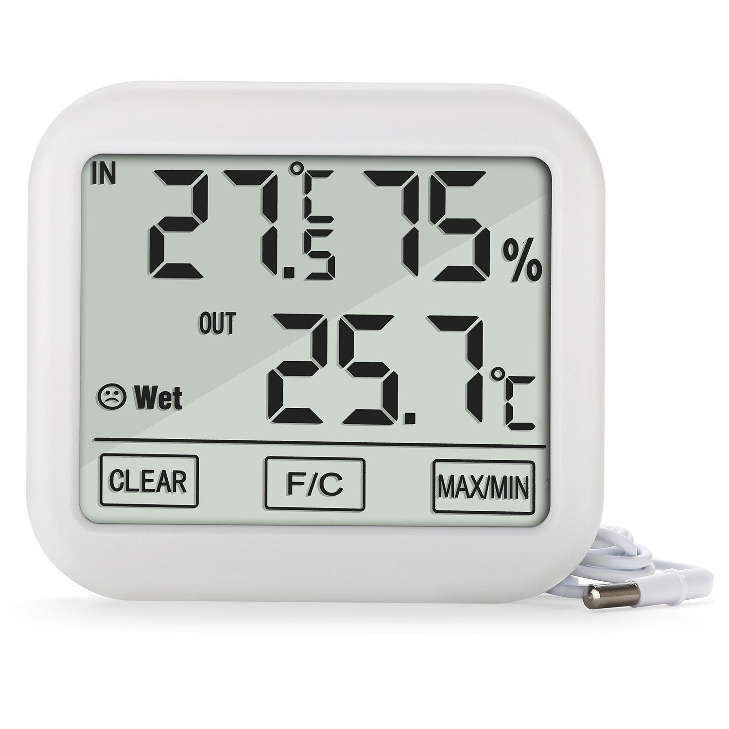 GreenBlue GB381 Wetterstation (Wetterstation Digitales Thermometer Hygrometer)