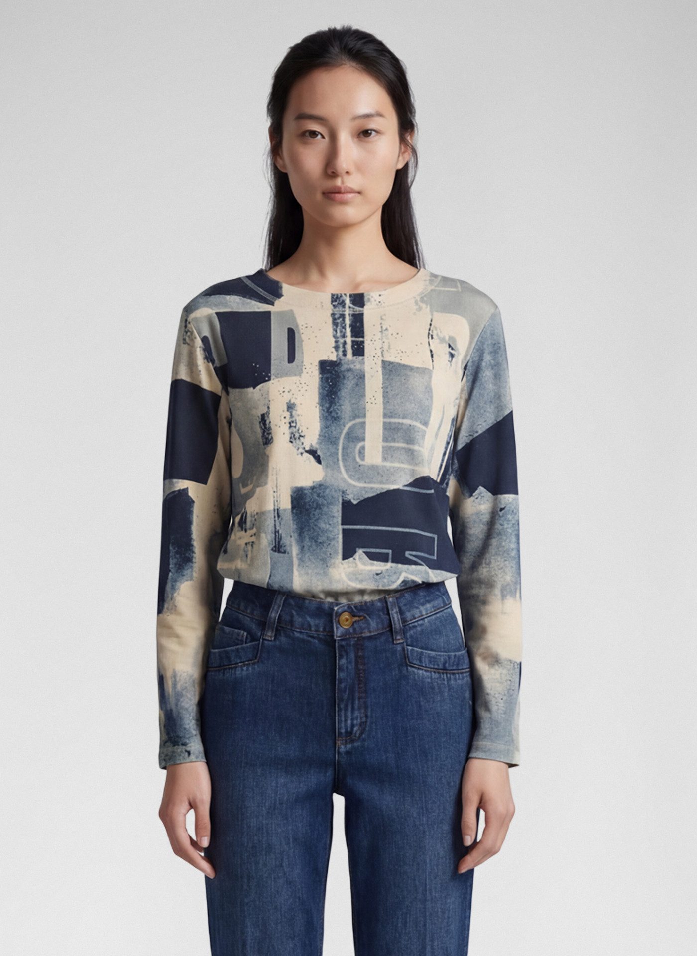 Rabe Print-Shirt T-Shirt