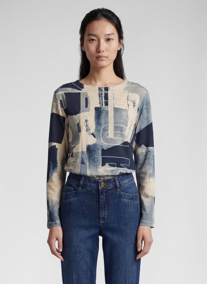 Rabe Print-Shirt T-Shirt