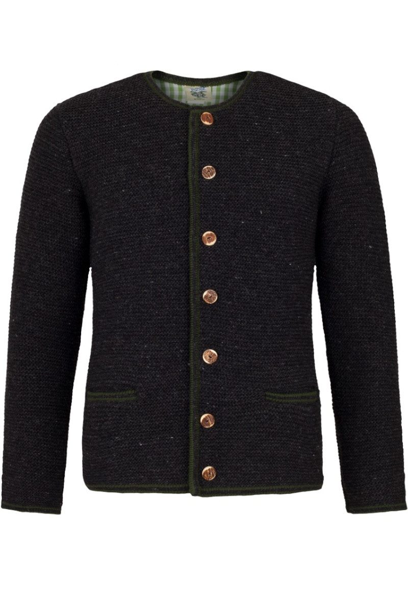 Isar-Trachten Trachtenstrickjacke Trachten Strickjacke Herren - TADDEO - an günstig online kaufen