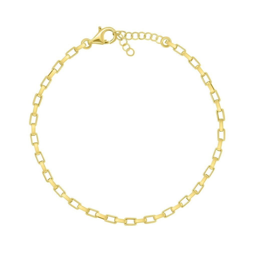 Brilio Silver Armband Elegantes vergoldetes Armband BRC95Y