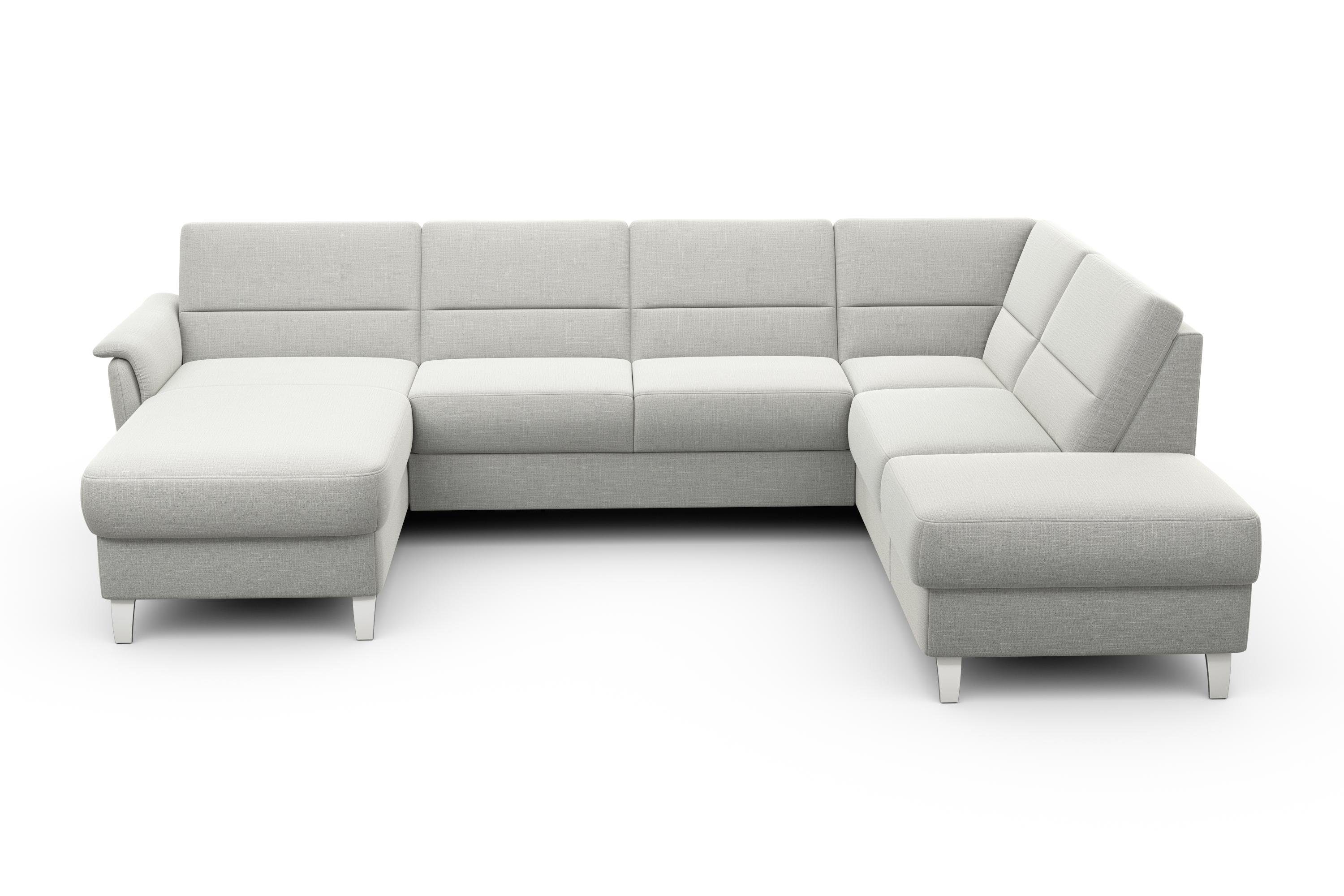 sit&more Wohnlandschaft "Palmera U-Form, B: 308 cm" optional Bettfunktion & günstig online kaufen