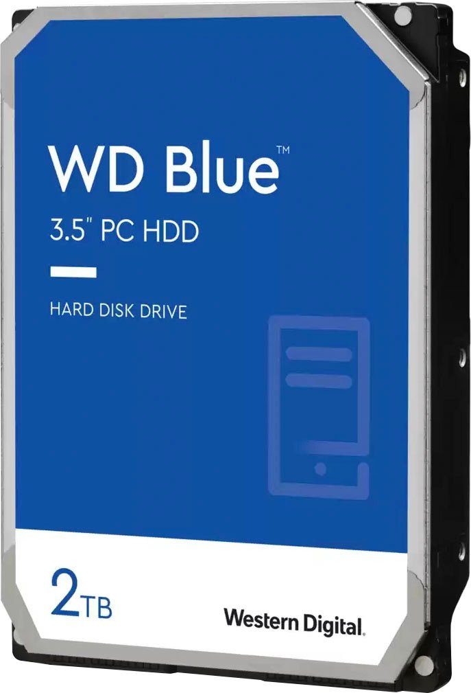 Image of WD Blue WD20EZBX - 2 TB 7200 rpm 256 MB 3,5 Zoll SATA 6 Gbit/s