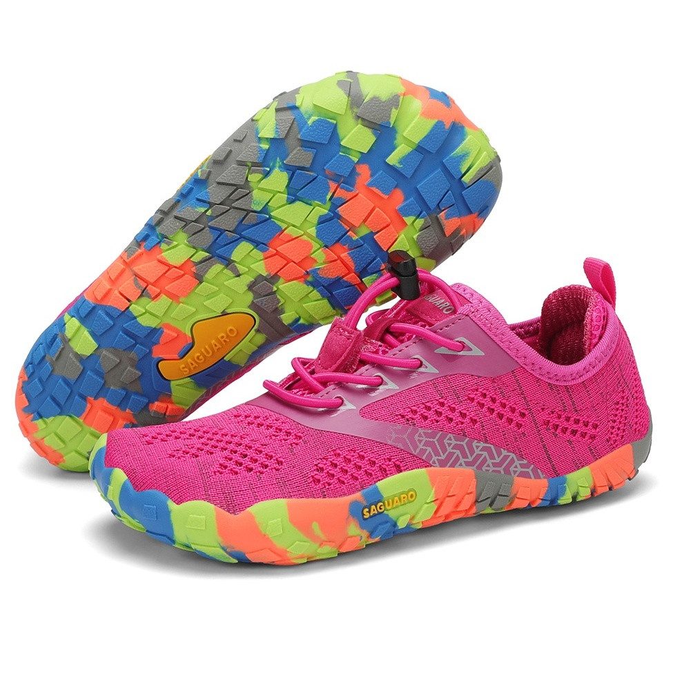 SAGUARO Smart I (flexible Sohle, Zero Drop) pink Mädchen Barfußschuh