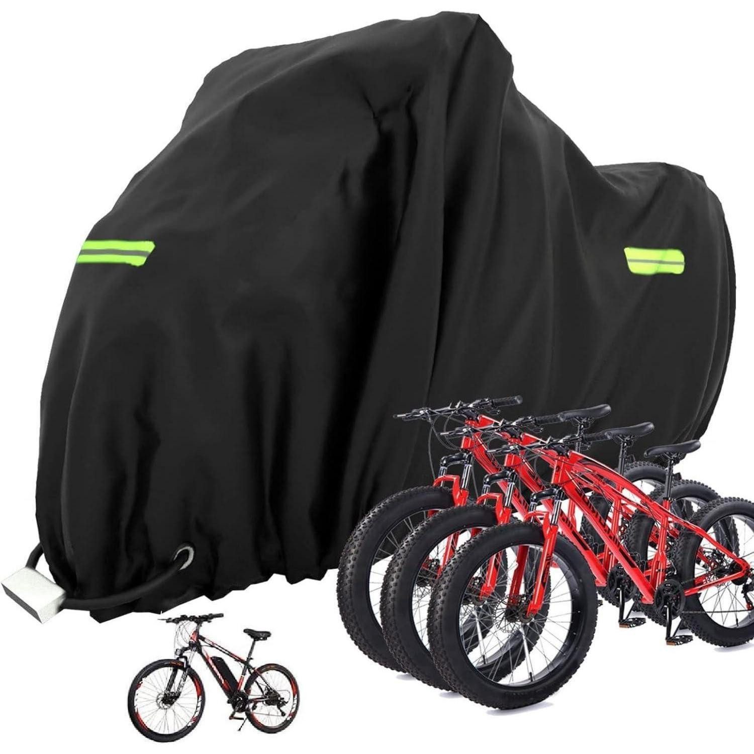 Abdeckhaube Fahrradabdeckung Schlosslöcher Schutzhülle 210 x 112 x 112 cm