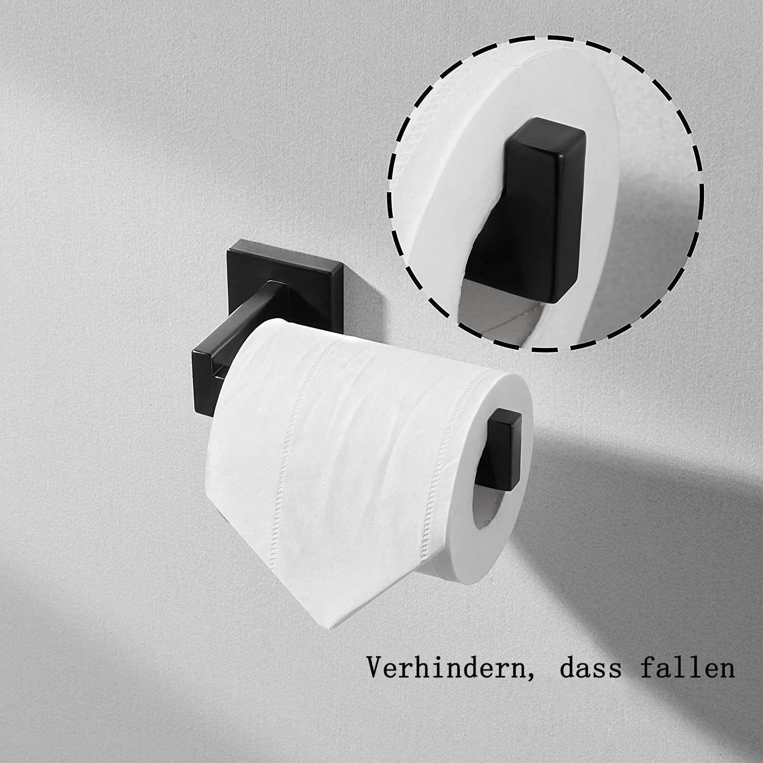 Toilettenpapierhalter, WC Edelstahl GelldG Toilettenpapierhalter Klopapierhalter.
