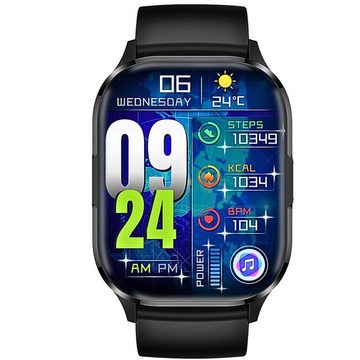 fontastic Mento Smartwatch (1,54 Zoll), Fitness Tracker