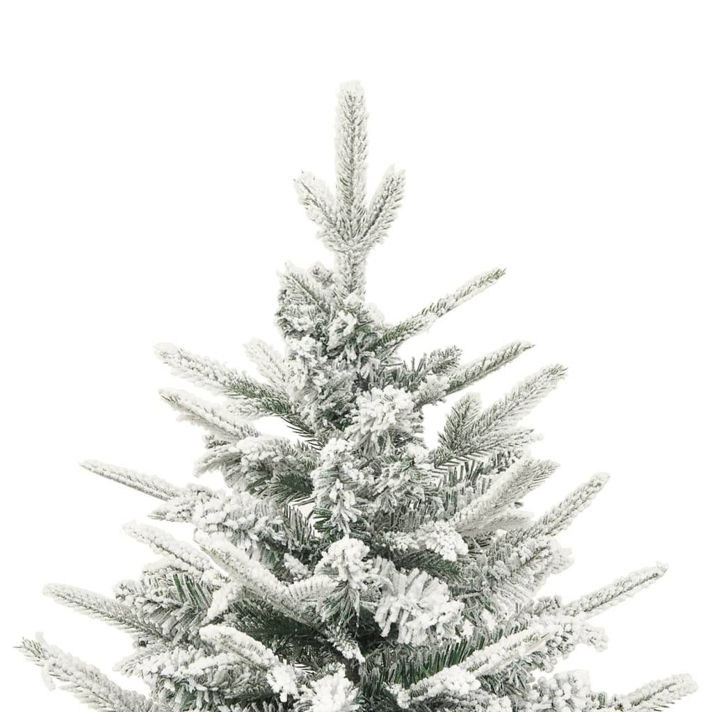 PVC PE Beschneit cm Künstlicher Grün furnicato Weihnachtsbaum 120