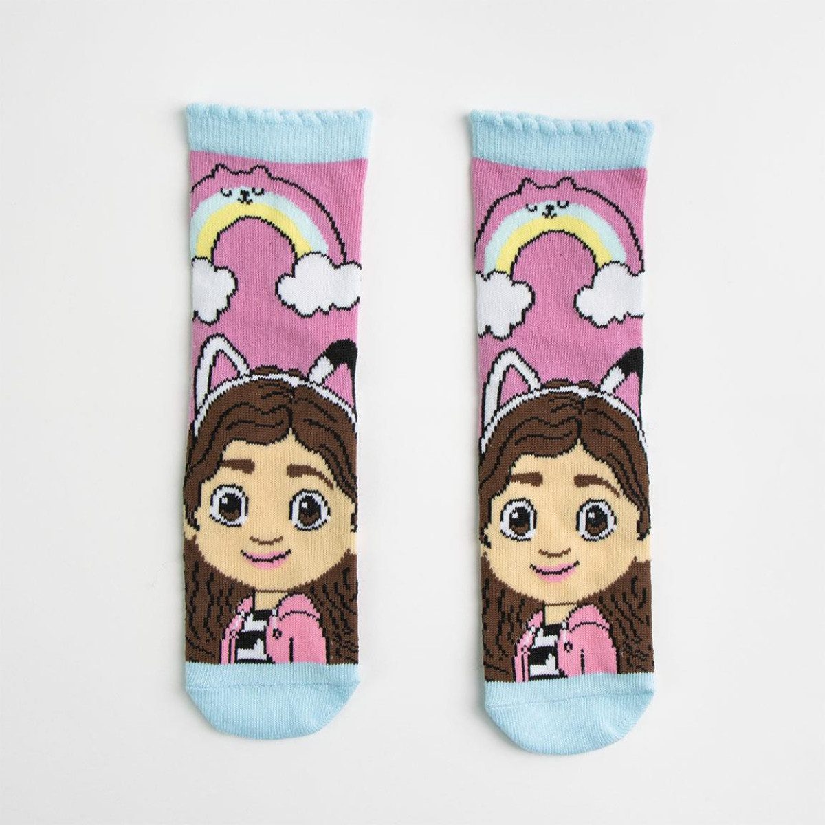 Cerda Socken Gabby’s Dollhouse Socken Kinder 3er Pack Baumwoll-Mix bequem – Bild 5 von 5