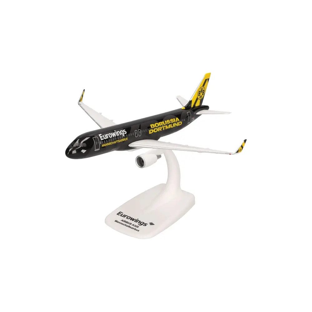 Herpa Modellflugzeug herpa - Eurowings Airbus A320 BVB Mannschaftsairbus (2025)