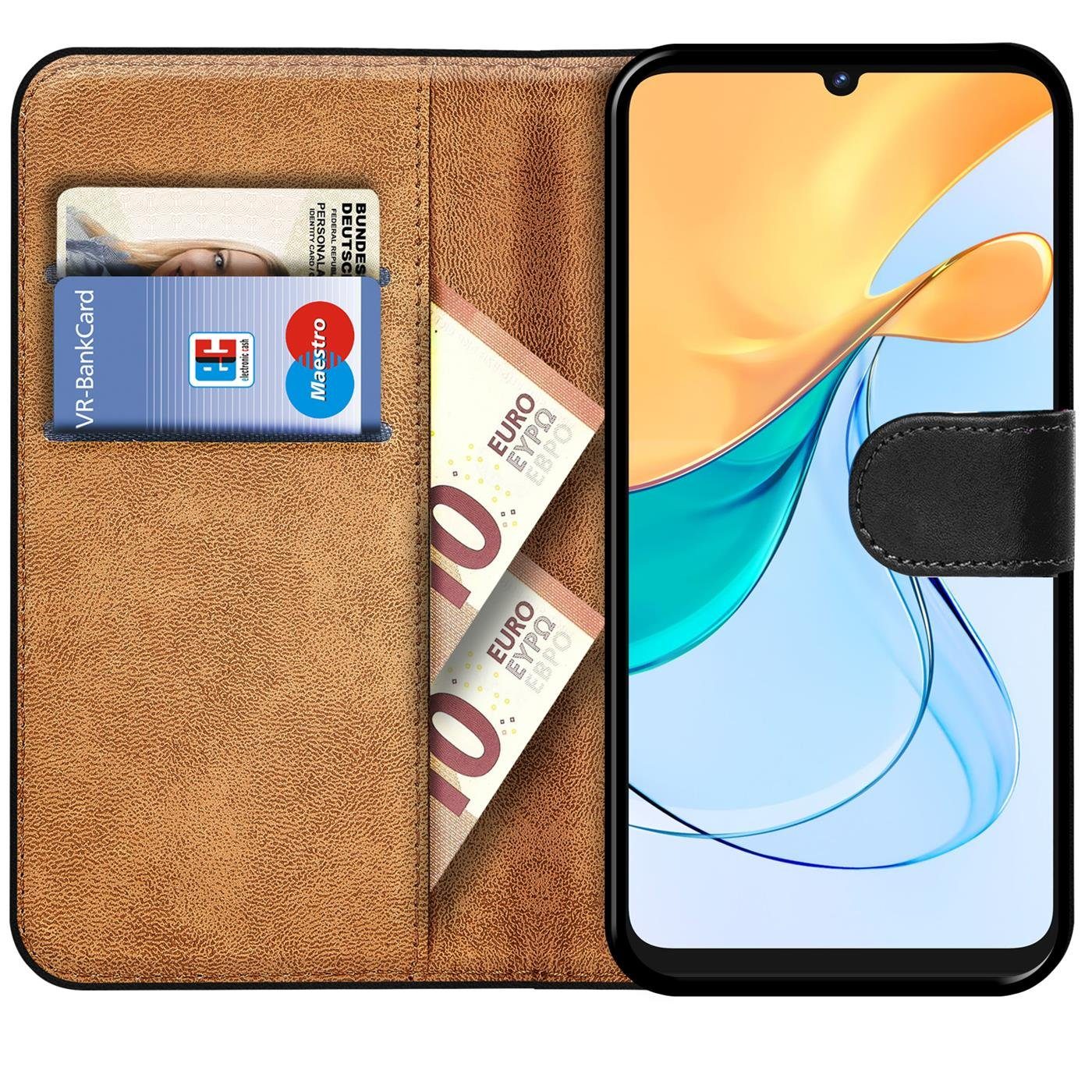 CoolGadget Handyhülle Book Case Handy Tasche für ZTE Blade V50 Vita 6,75 Zoll, Hülle Klapphülle Flip Cover für Blade V50 Vita Schutzhülle stoßfest