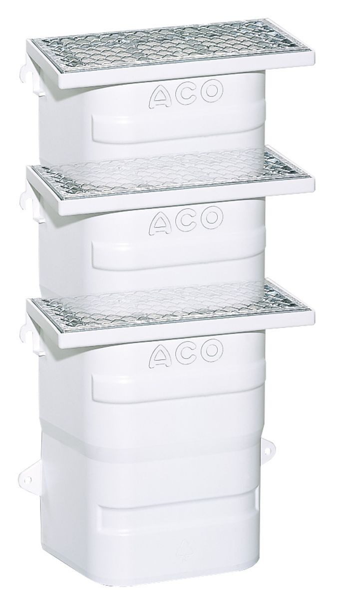 ACO Severin Ahlmann GmbH & Co. KG Lüftungsschacht 40x40cm Lüftungsschacht ohne Boden, 40x20x40 cm, 1-St., höhenverstellbar, schnell und einfach zu montieren