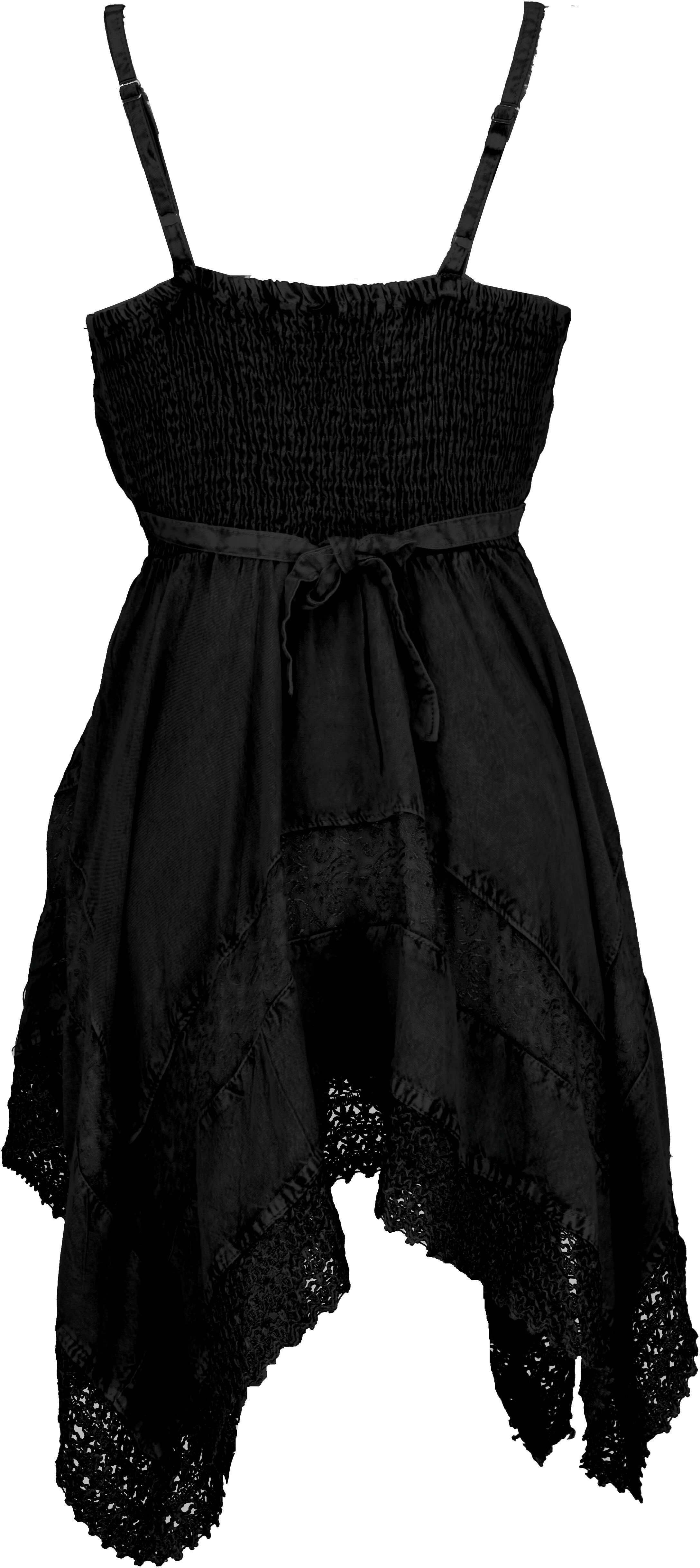Guru-Shop Midikleid Besticktes indisches Minikleid Boho günstig online kaufen