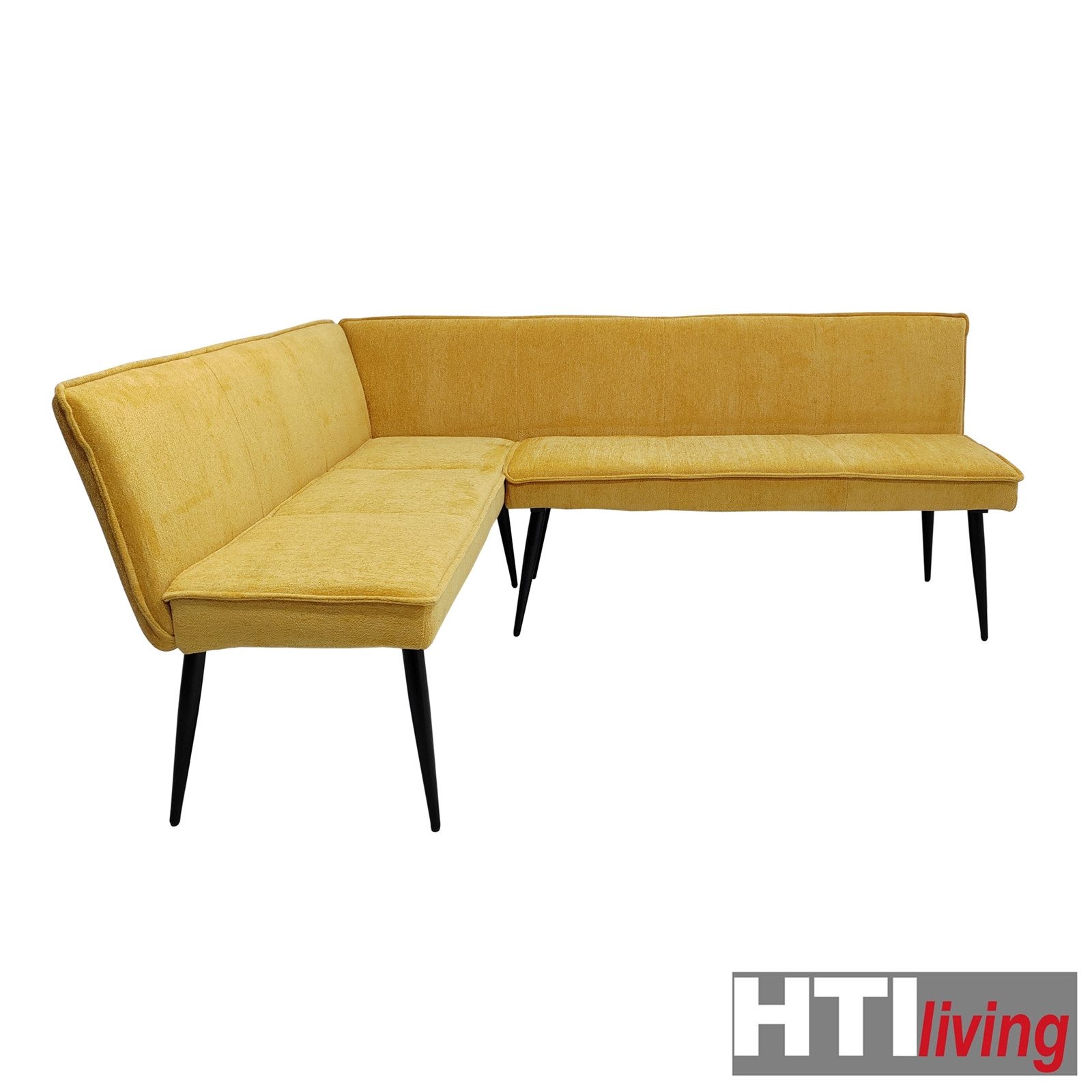 HTI-Living Eckbank Eckbank 154 x 195 cm Mesilla kurzer Schenkel links (Stück, 1-St., 1 Eckbank), Sitzbank Polsterbank
