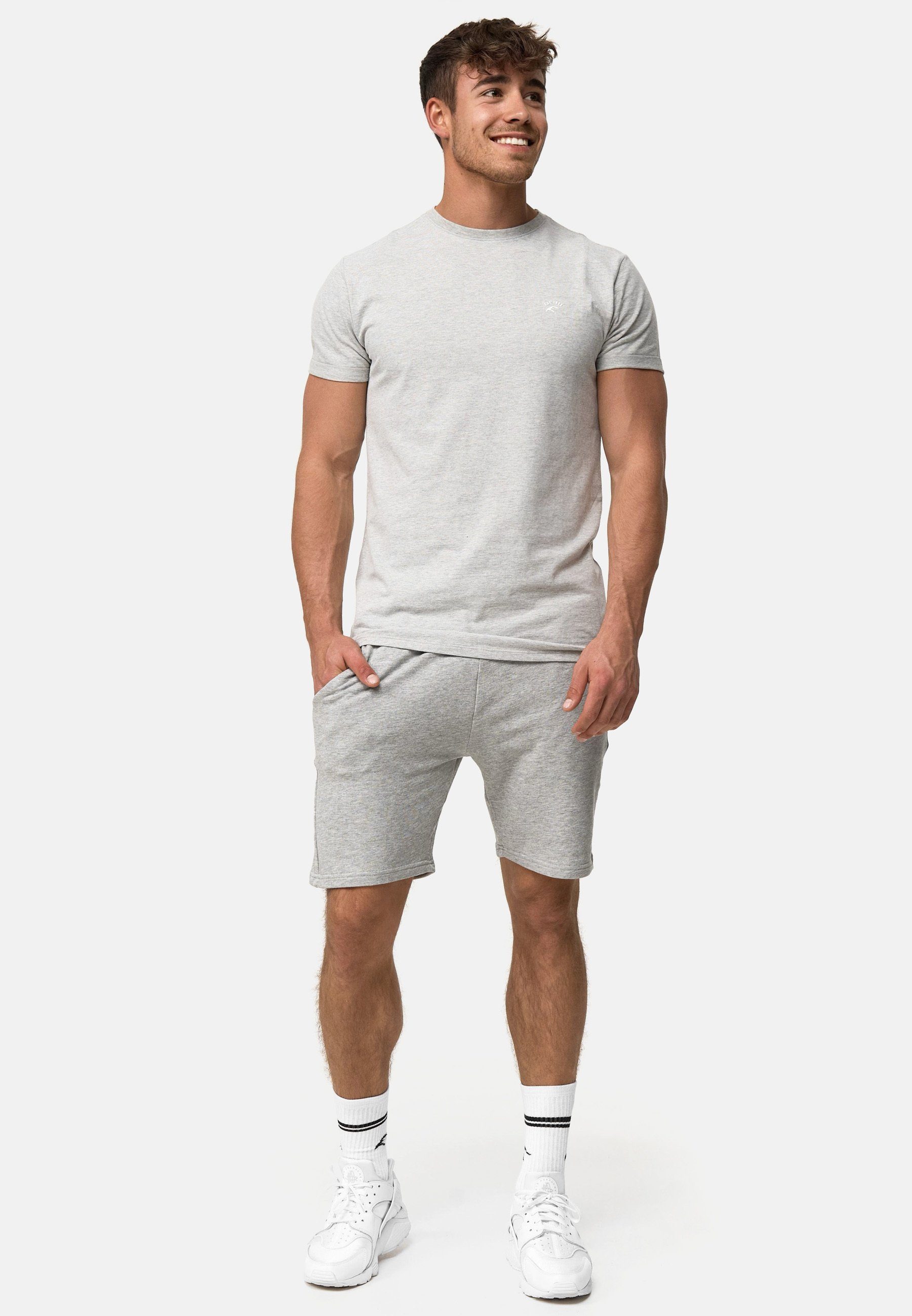 T-Shirt Indicode Grey Kloge Mix Lt