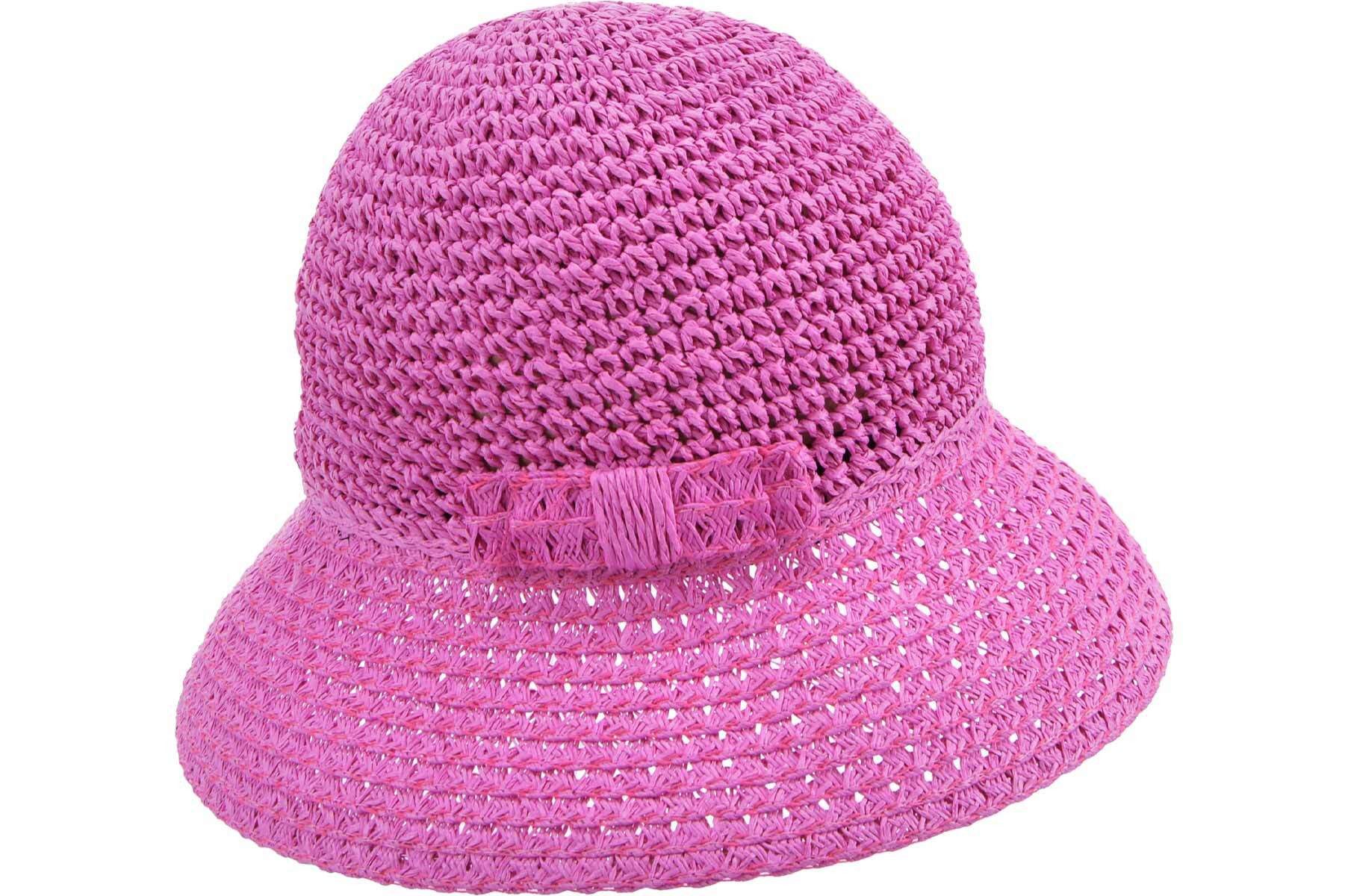 Seeberger Sonnenhut Papierstroh Glocke mit Schleife günstig online kaufen