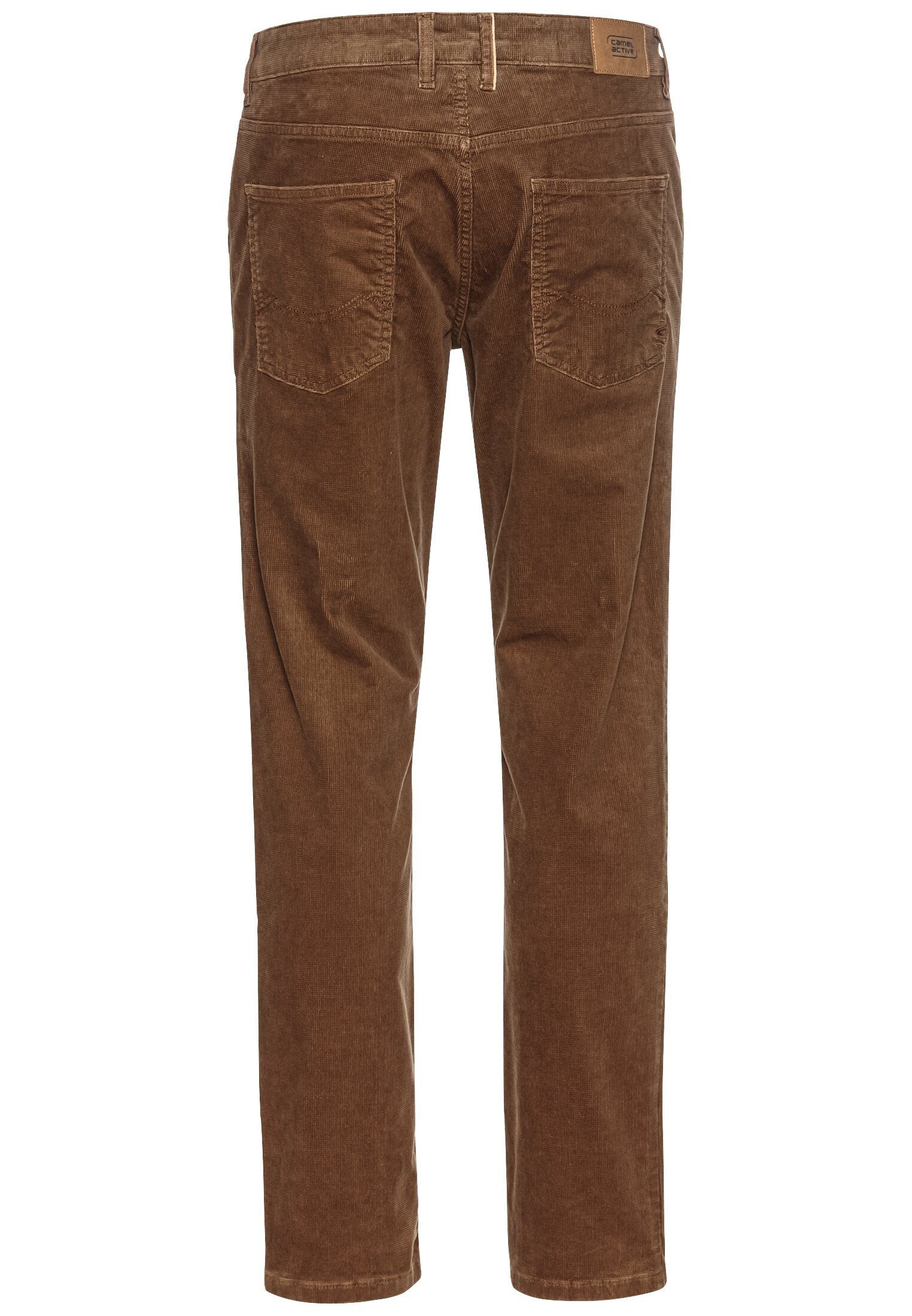 camel active 5-Pocket-Hose Regular Fit 5-Pocket Cordhose günstig online kaufen