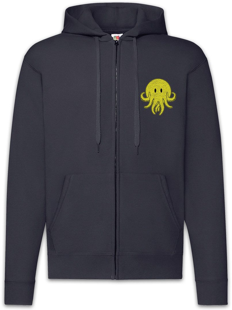 Sweatjacke Cthulhu Smile Zipper Hoodie Call Arkham Horror H. P. Lovecraft