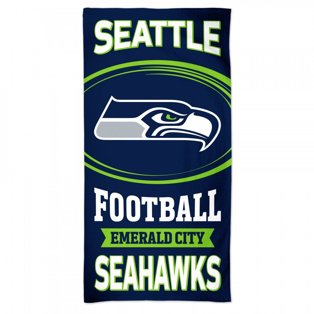 WinCraft Handtuch Set Wincraft Strandhandtuch Seattle Seahawks 150 x 75cm, Frottee (1-St)