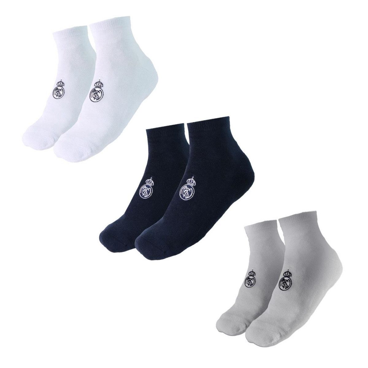 Socken 3er Pack Herren Baumwollsocken Freizeitsocken Alltag