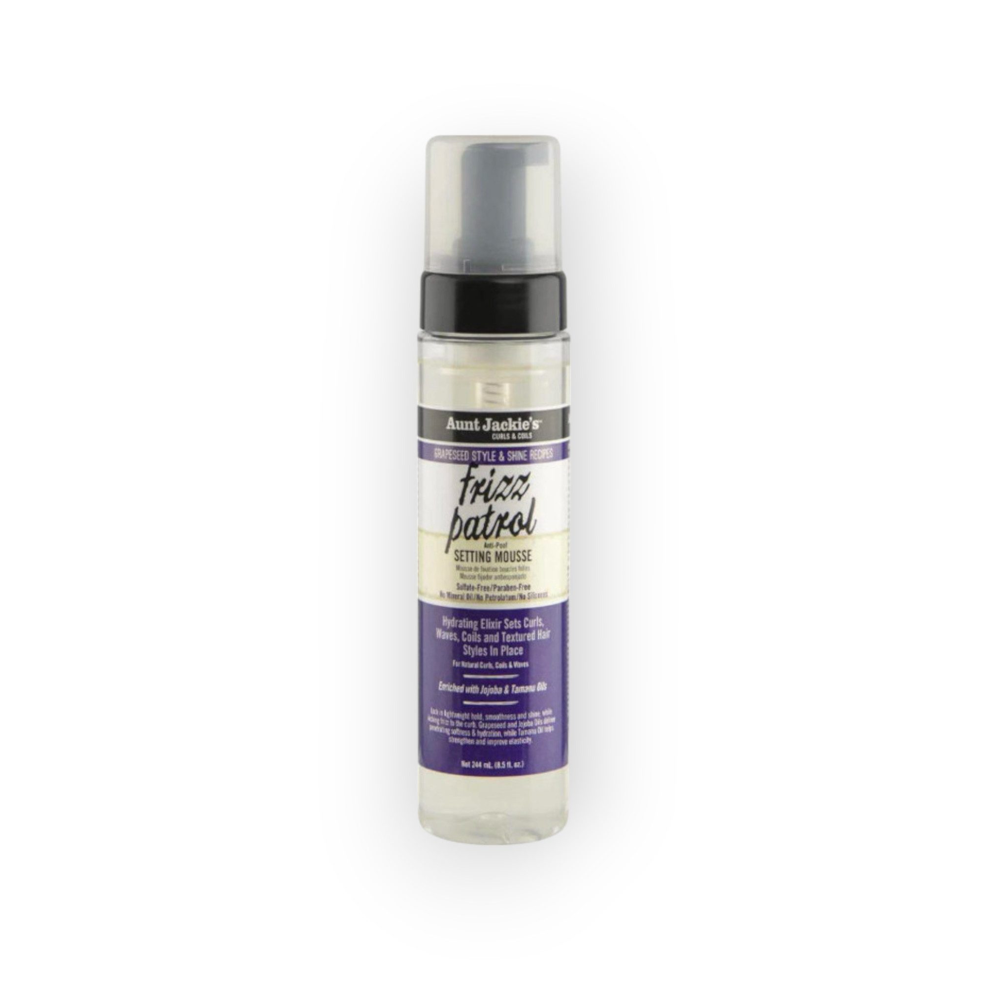 Aunt Jackie's Haarmousse Aunt Jackie's Grapeseed Frizz Patrol Mousse