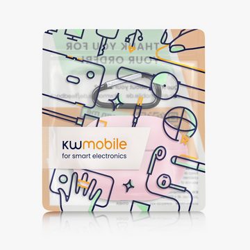 kwmobile Kopfhörer-Schutzhülle Hülle für Huawei FreeBuds Pro, Silikon Schutzhülle Etui Case Cover für In-Ear Headphones