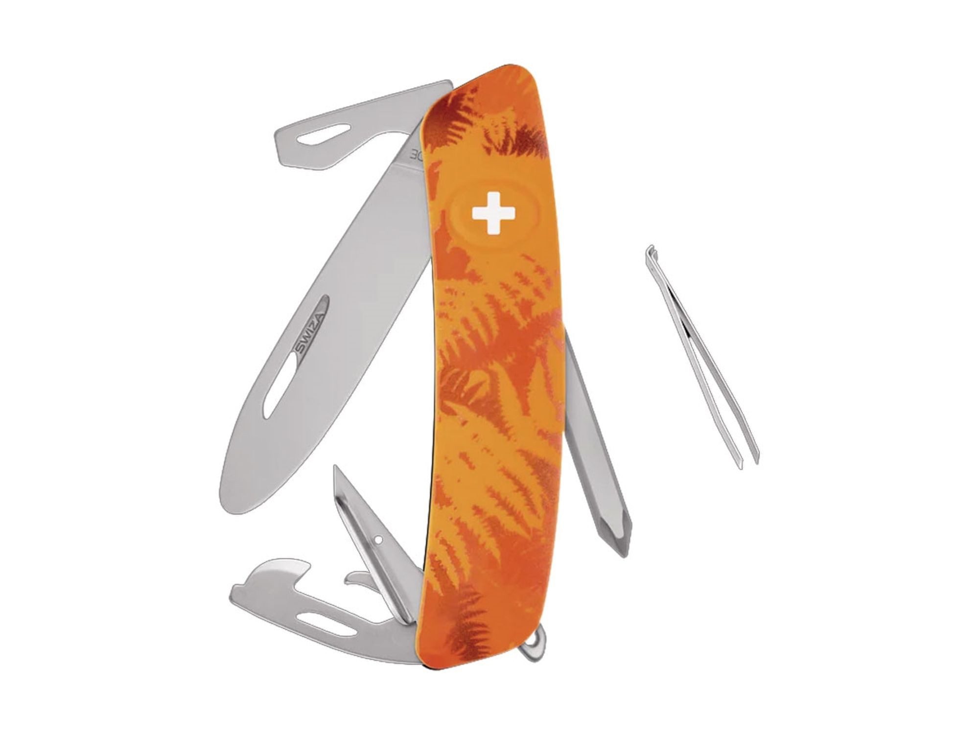 SWIZA Taschenmesser Swiza J04R AM Junior Orange Fern KNR.0047.2060