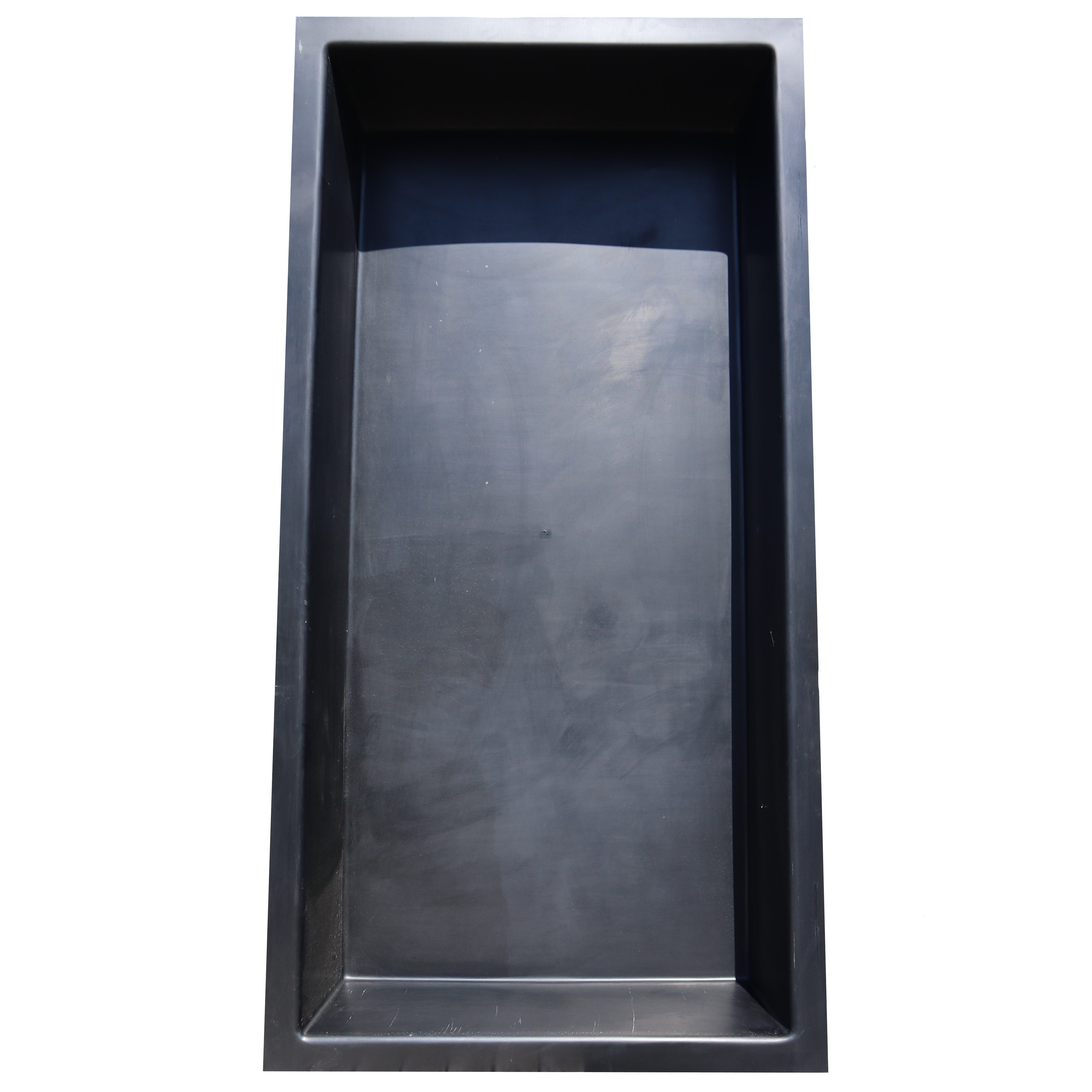 Wacredo Fertigteich GFK Rechteckbecken 300 x 150 x 45cm 1500 Liter, BxLxH: 150x300x45 cm, 1500 l, Rechteckbecken, Teichbecken, architektonisch