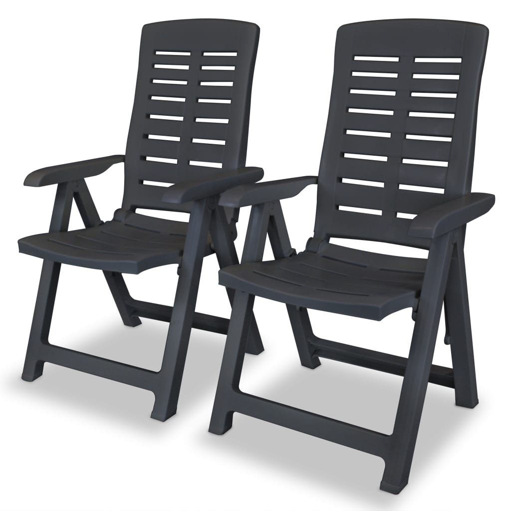 furnicato Gartenstuhl Verstellbare Gartenstühle 2 Stk. günstig online kaufen