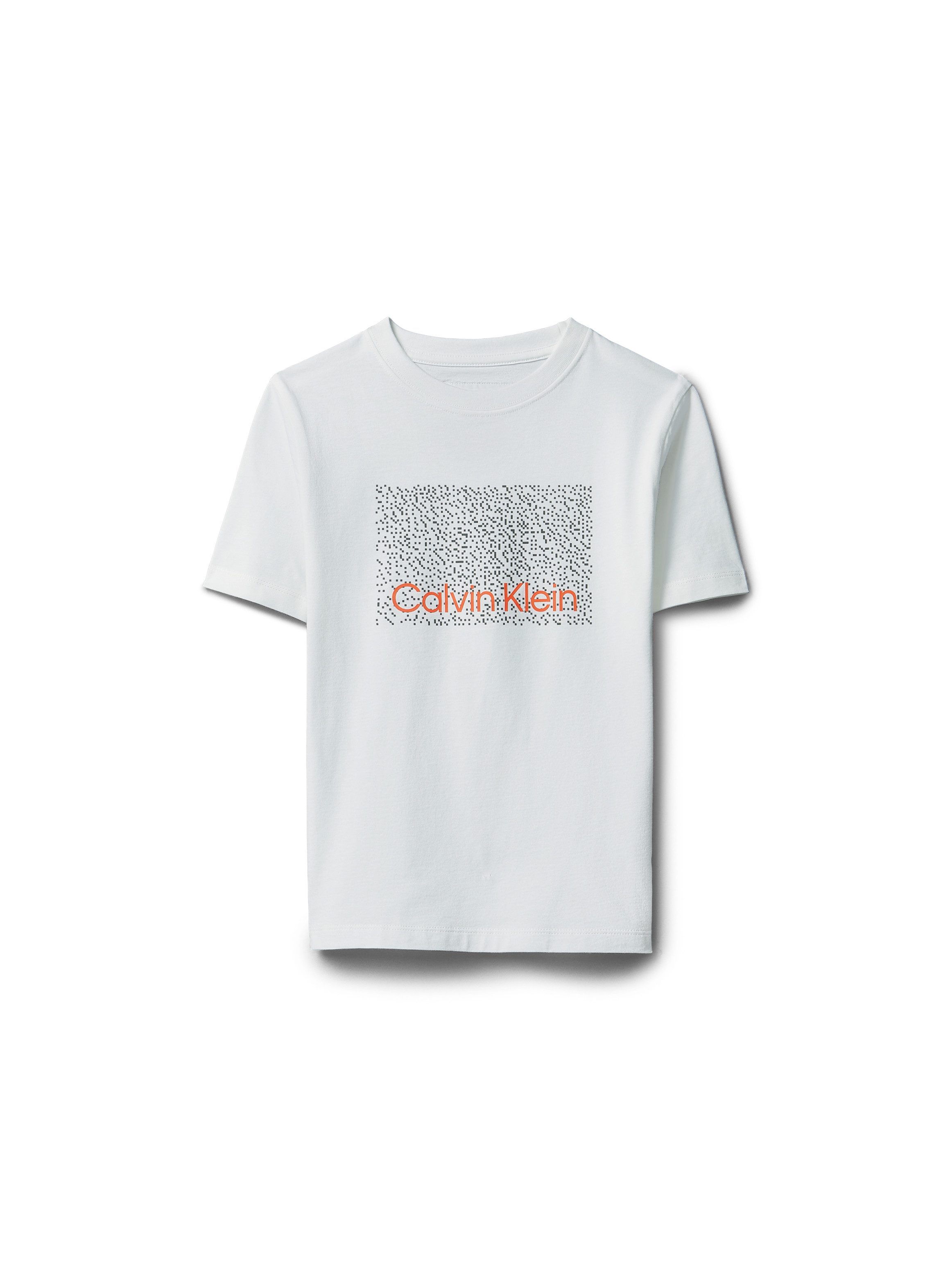 Calvin Klein Jeans T-Shirt PERFORATION T-SHIRT Regular fit für Kinder mit Markenprint – Bild 5 von 5